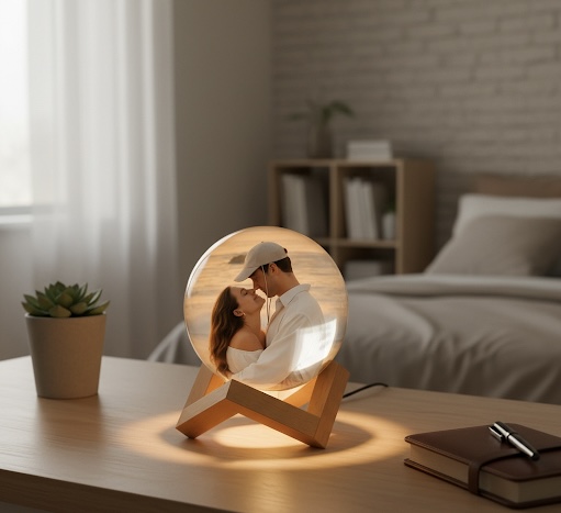 3D Crystal Ball Digital Video